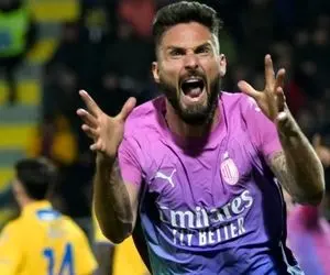 آمار استثنایی ژیرو 37 ساله در میلان!