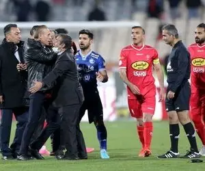 گزارش ناظر و داور دربی علیه سرمربی پرسپولیس/ سنگین‌ترین محرومیت برای گل محمدی