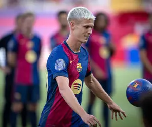 دنی اولمو می تواند برای بارسلونا بازی کند؟