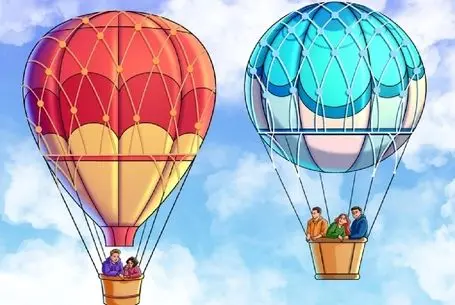 بازی فکری؛ اگه 100 هیچ تو هوش جلویی بگو کدوم از خانواده ها تو بالن سقوط میکنن