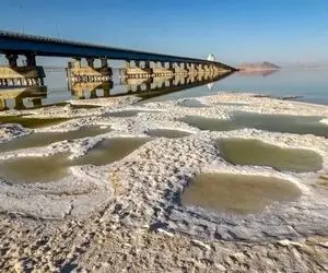 به زودی دریاچه ارومیه از نقشه ایران خداحافظی میکند!