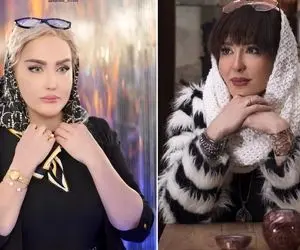 صورت عروسکی "زهره فکور" با دو کیلو آرایش؛ این خانم بازیگره یا شاخ اینستا!