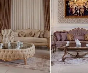 شیک ترین مبلمان کلاسیک / این سبکو میشه تمام عیار دونست هم استیله هم راحتی چقدر آپشن