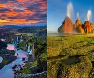 زیباترین جاذبه های طبیعی / عاشق طبیعت هم نباشی با دیدن این مکان های زیبا عاشقش میشی