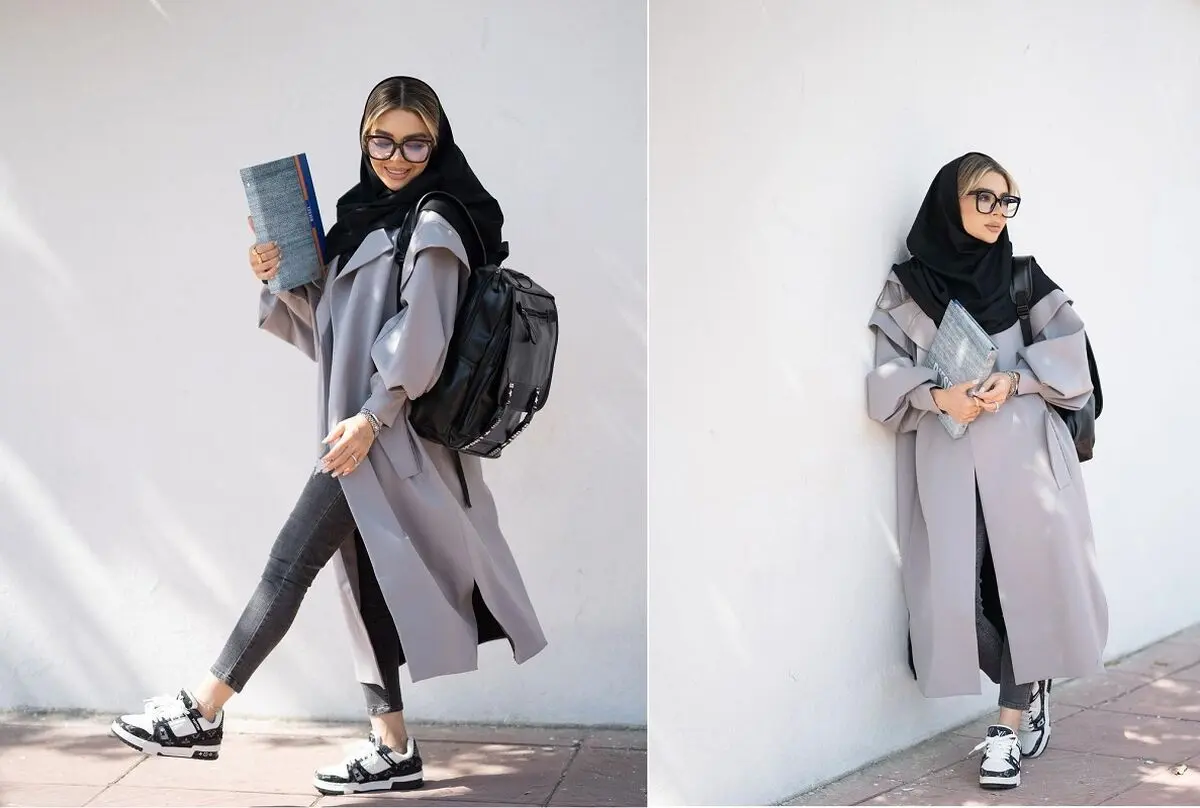 مانتو شلوار دانشجویی رسمی