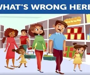 بازی فکری؛ بگو اشتباه تابلو این عکس چیه؟