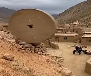 معماری طبیعت؛ اهالی روستا صدقه داده بودن وگرنه...
