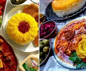 ایده های جذاب تزیین خورش قیمه / یه زن باسلیقه میدونه طعم غذاش با خوشگل کردنش تکمیله