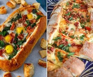 اگه دنبال یه صبحونه خاص و لاکچری واسه شوهر جان هستی؛ نون قایقی رو دریاااب!