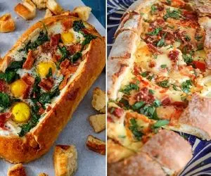 اگه دنبال یه صبحونه خاص و لاکچری واسه شوهر جان هستی؛ نون قایقی رو دریاااب!