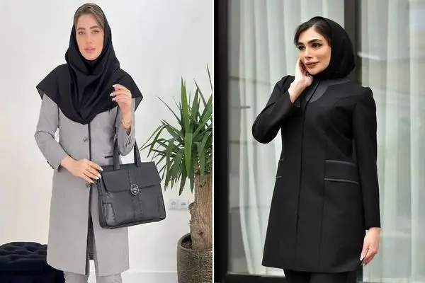 نمونه مانتوهای رسمی و اداری شیک و جدید؛ مختص خانوم هایی که میخوان سرکار آس باشن