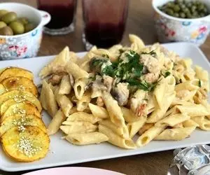 طرز تهیه "پاستا پِنه با سس آلفردو" ؛ یه غذای ایتالیایی خوشمزه