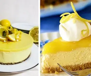 طرز تهیه چیز کیک لیمو / یه دسر جذاب و خوشمزه که دلت رو می بره