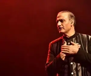 (ویدئو) اولین قاب خانوادگی علیرضا قربانی بعد از درگذشت همسرش
