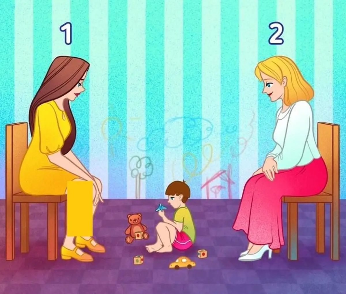 WhoIsTheMotherOfTheChildInPicturePuzzleIQTest