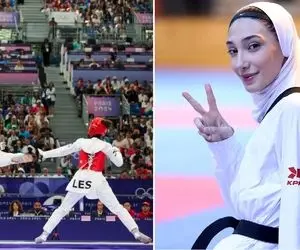 ساعت تکواندو مبینا نعمت زاده در نیمه نهایی و فینال المپیک چهارشنبه 17 مرداد