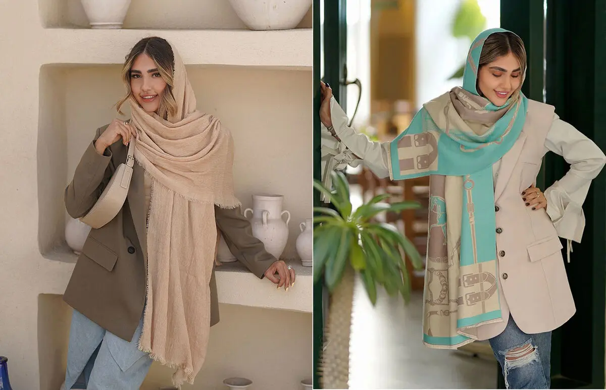 شال را با چی ست کنیم؟