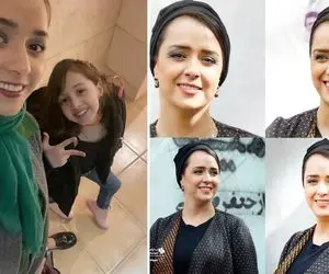 "ترانه علیدوستی" با آرایشگرش که انگاری نقاشیه خداست؛ خانوم باس تو قیافه بزنی کنار!