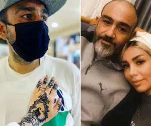 عشق بازی "آقا مهران" با خانومش جلو روی همه؛ دستِ نقش حناییش چه ناز شده!
