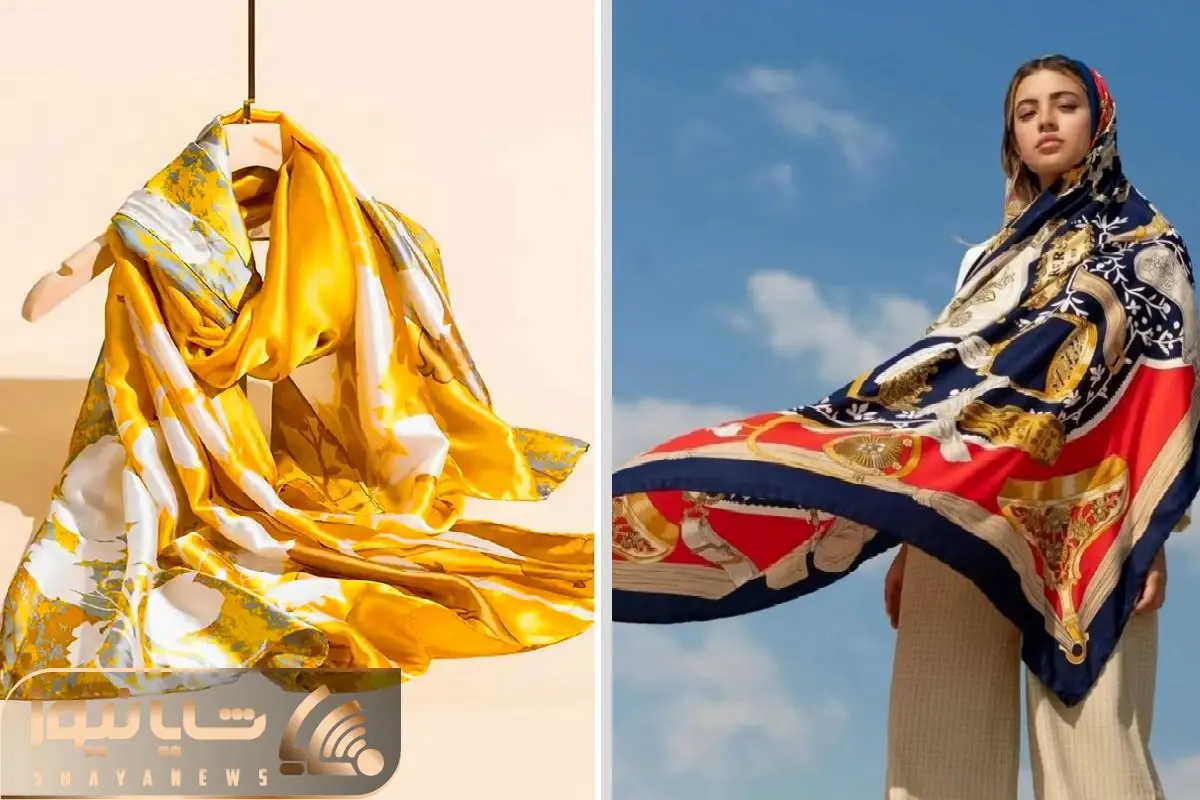 روسری های شیک و مجلسی مد جدید؛ مخصوص خانوم های باکلاس و امروزی