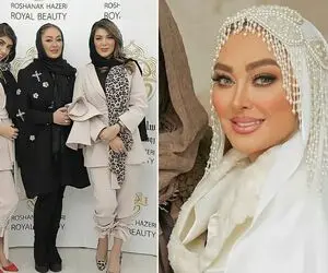 وقتی "الهام حمیدی" جلو آرایشگر اروپایی و ژیگولش کم آورد؛ ابروهاش چرا رو هواس؟