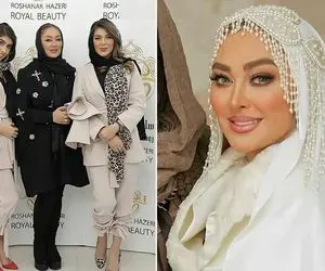 وقتی "الهام حمیدی" جلو آرایشگر اروپایی و ژیگولش کم آورد؛ ابروهاش چرا رو هواس؟