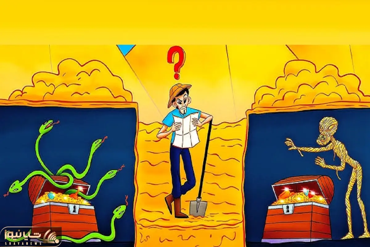 بازی فکری؛ اگه میخوای انگ کم هوشی بهت نزنن بگو کدوم راه برای مرد گورکن امن تر؟