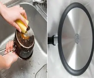 چطوری راحت و بدون دردسر پشت قابلمه‌ ها رو تمیز کنیم؟/ بدون بشور بساب برقشون بنداز