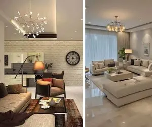 راه حل های روشن کردن اتاق یا پذیرایی کم نور / کارای لازم برای فضای بی پنجره و تاریک