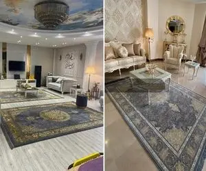 جدیدترین فرش مدرن / دیگه دوره ی فرشای گل گلی نیست الان فقط مینیمال مثل اینا چقده شیکن