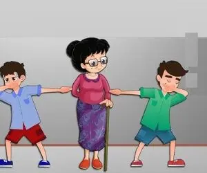 بازی فکری؛ این ننه بزرگ کدوم از نوه های بازیگوش وشرشیطونن