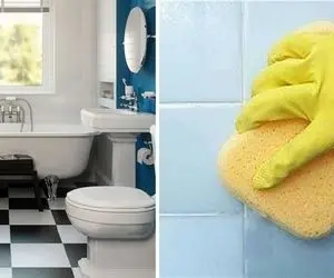 تمیز کردن حمام و خوشبو نگه داشتنش با مواد طبیعی / ترفندای عالی و راحت که معجزه میکنن