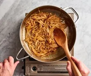 بهترین روش درست کردن پیاز داغ + طریقه نگهداری