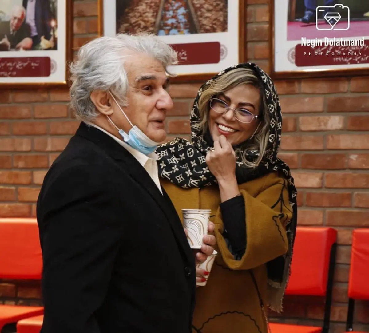 مهدی هاشمی و مهنوش صادقی
