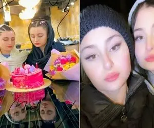 ماشین سوپر لوکس دوقلوها سارا و نیکا تو سوئد وقتی خونوادشون مایه داره / انگار فریز شدن