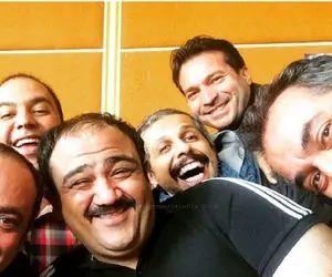 سکانس خندان/جواد به غفوریان میگه شما یه گاوی بعد میگه ماشاالله/مدیری ترکید از خنده