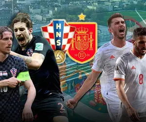 (ویدیو) خلاصه بازی اسپانیا کرواسی یورو 2020 هفت تیر