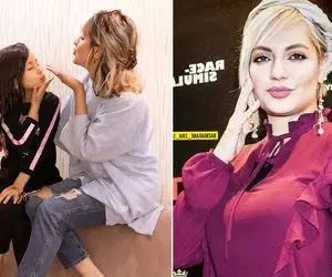 ویلای "مهناز افشار" در آلمان با مجسمه ای از طلا؛ خانوم تولد دخترشو کادو بارون کرد!