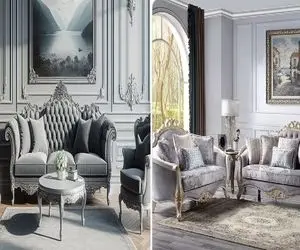 شیک ترین مدل های مبلمان طوسی رنگ؛ مناسب منازل مدرن و کدبانوهای علاقمند به لاکچری بازی