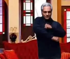 آواز شاد؛ مهران مدیری قبل ضبط برنامه با آهنگ گل گلدون من چه رقصی پر ناز و ادایی میکنه