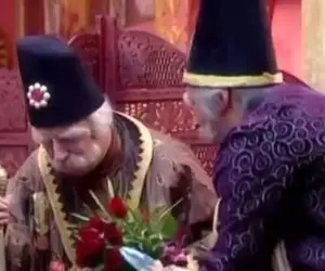 سکانس خنده دار سریال قهوه تلخ؛ نقشه باباشاه و بابا اتی برای قتل قبله عالم