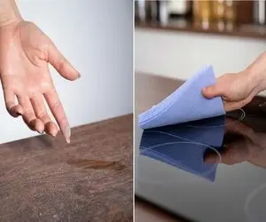 جلوگیری از نشستن گرد و خاک رو وسایل خونه / این روش دائمیه یه عمر از گردگیری خلاص میشی