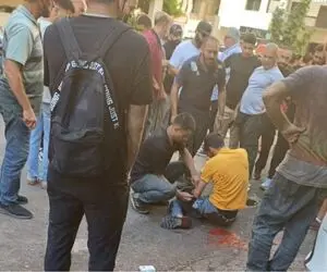 (ویدئو) لحظه دهشتناک انفجار یک پیجر در بیروت