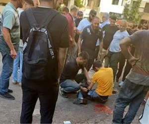 (ویدئو) لحظه دهشتناک انفجار یک پیجر در بیروت