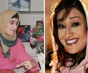 بیوگرافی فاطمه هاشمی پایه ثابت سربالای مهران مدیری / روسری از پشت بستن تو سن نیم قرنی