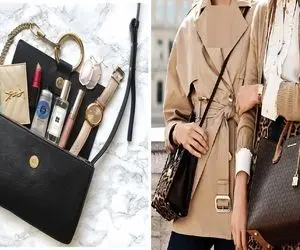 وسایلی که خانم های باکلاس در کیفشون میذارن؛ اگه 3 تا ازینا تو کیفته یعنی توام باکلاسی