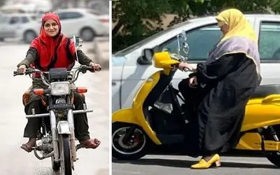 چوب سنت و قوانین نانوشته بر سر بانوان موتورسوار ایران؛ سرنشین باش، اما راکب نه!