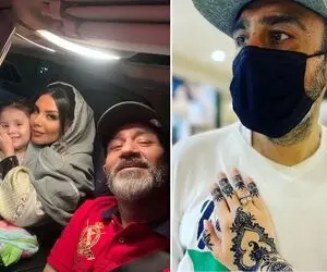 تولد زیادی شیک "مهران غفوریان" تو خونه سلطنتیش؛ خانم خانماش آرایش کرده اوف داررر!