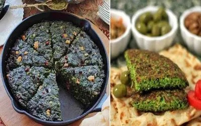 طرز تهیه کوکو تره یه شام خوشمزه / همون کوکو سبزی خودمونه با عطر و مزه قوی تر