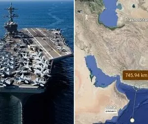 مشخصات باورنکردنی ناو آبراهام لینکلن؛ ترامپ سلطان دریا را به پشت مرزهای ما رساند
